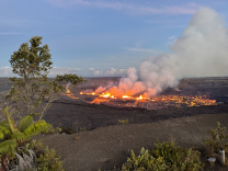 キラウエア火山の噴火！