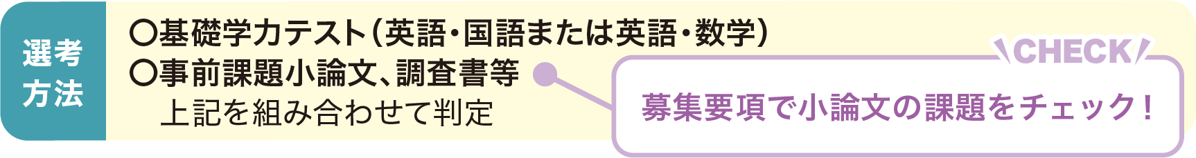 選考方法